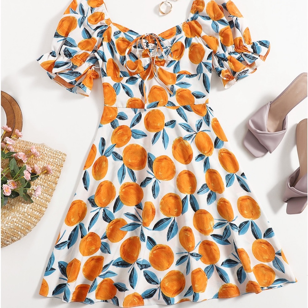 SHEIN peach dress